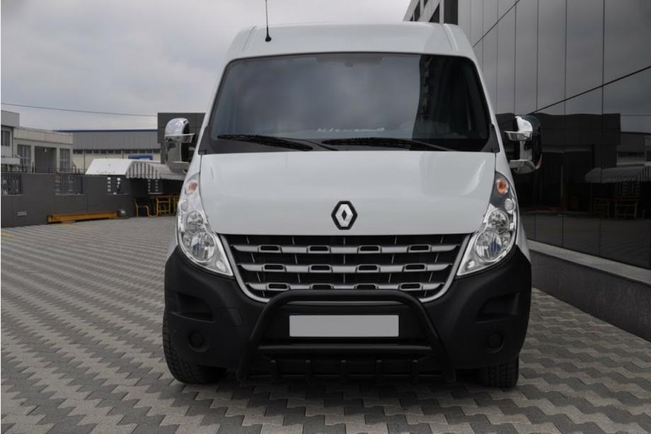 Opel Movano 2010-2021 Bull Bar WT003 Negru (Otel Inoxidabil) Image