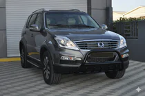 SsangYong Rexton I 2001-2017 Bullbar WT003 Negru Inox foto 3