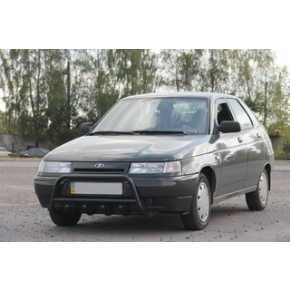 Bull Bar WT003 Negru 60mm (Otel Inoxidabil) VAZ 2110-21115 1995-2015 foto 1