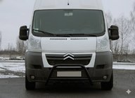 Fiat Ducato 2006-2025 Bara Fata WT003 Negru (Otel Inoxidabil) foto 4