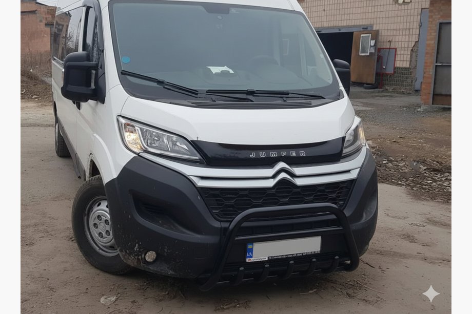 Fiat Ducato 2006-2025 Bara Fata WT003 Negru (Otel Inoxidabil) Image
