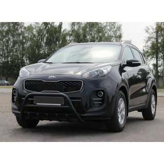 Bullbar WT003 Negru Inox Kia Sportage 2015-2021 foto 1