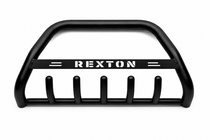 SsangYong Rexton I 2001-2017 Bull Bar WT004 Negru (Otel Inoxidabil) foto 4
