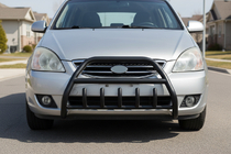 Kia Carens 1999-2012 Bullbar WT003 Negru Inox foto 1