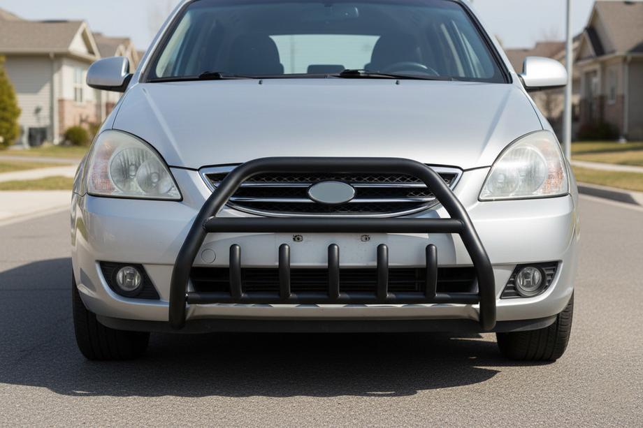 Kia Carens 1999-2012 Bullbar WT003 Negru Inox Image