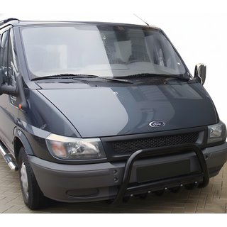 Bullbar WT003 Negru (2000-2006, Otel Inoxidabil) foto 1
