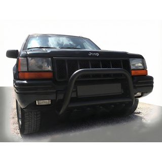 Bull Bar WT003 Negru Jeep Grand Cherokee WJ 1999-2004 foto 1