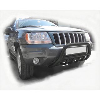 Bull Bar WT003 Negru Jeep Grand Cherokee WK 2004-2010 foto 1