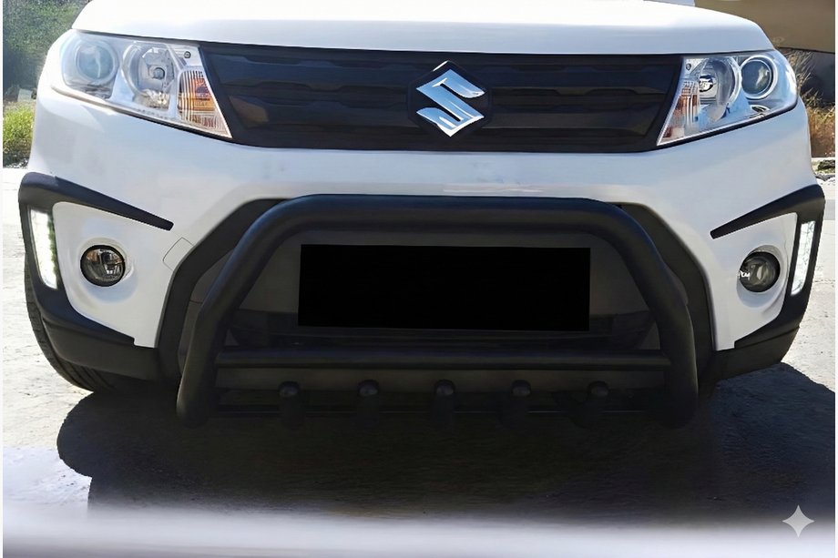 Suzuki Vitara 2015- Bullbar WT003 Negru Inox Image