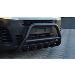 Bullbar WT003 Negru Inox foto 1