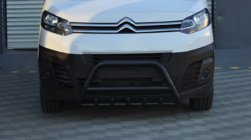 Peugeot Expert 2017- Bullbar WT003 Negru Inox foto 4