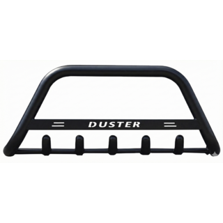 Bullbar cu Inscription WT004 Negru (Otel Inoxidabil) Renault Duster 2018-2024 foto 2