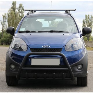 Bullbar WT003 Negru Inox foto 1