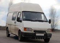 Ford Transit 1991-2000 Bullbar WT003 Negru Inox foto 4
