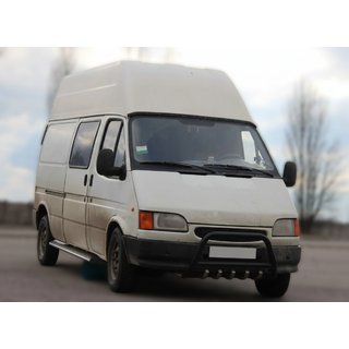 Bullbar WT003 Negru Inox foto 4