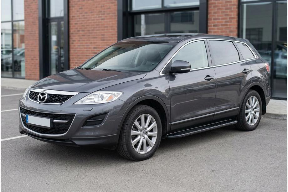 Mazda CX-9 2007-2016 Praguri Laterale Bosphorus Black (2 buc, Aluminiu) Image
