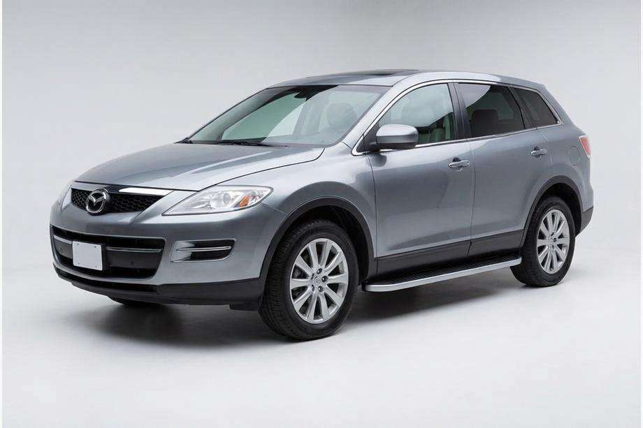 Mazda CX-9 2007-2016 Praguri Laterale Tayga Grey (2 buc, Aluminiu) Image