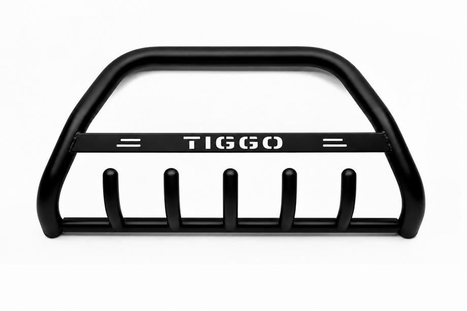 Chery Tiggo 3 2005- Bull Bar WT004 Negru (Otel Inoxidabil) Image