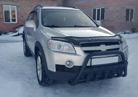 Chevrolet Captiva 2006-2019 Bull Bar WT004 Negru (Otel Inoxidabil) foto 2