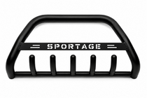 Kia Sportage 2004-2010 Bull Bar WT004 Negru (Otel Inoxidabil) foto 1