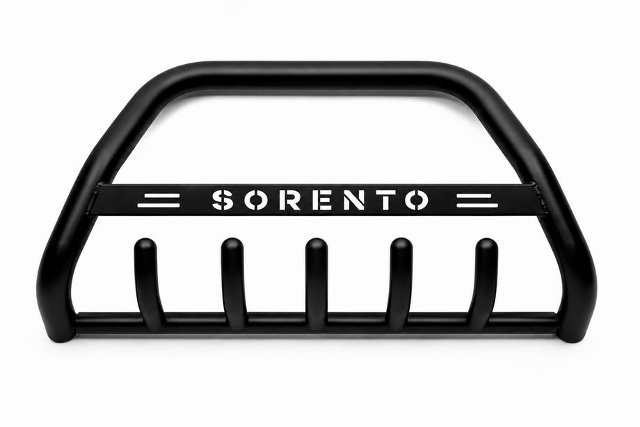 Kia Sorento III UM 2014-2020 Bull Bar WT004 Negru (Otel Inoxidabil) Image