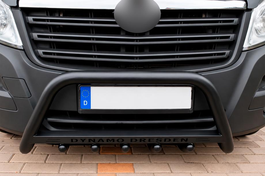 Fiat Ducato 2006-2025 Bull Bar WT004 Negru (Otel Inoxidabil) Image