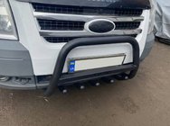 Ford Transit 2000–2014 Bull Bar WT004 Negru (Otel Inoxidabil) foto 2