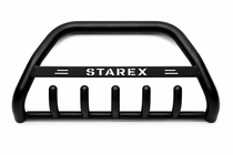 Hyundai H200, H1, Starex 1998-2007 Bull Bar WT004 Negru (Otel Inoxidabil) foto 3