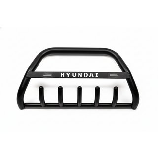 Bull Bar WT004 Negru (Otel Inoxidabil) Hyundai H300, H1, Starex 2008-2020 foto 2