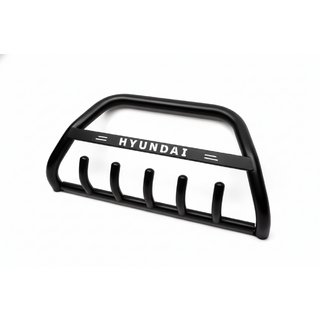 Bull Bar WT004 Negru (Otel Inoxidabil) Hyundai H300, H1, Starex 2008-2020 foto 3