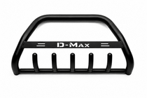 Isuzu D-Max 2011-2019 Bull Bar WT004 Negru (Otel Inoxidabil) foto 1