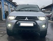 Mitsubishi L200 2006-2015 Bull Bar WT004 Negru (Otel Inoxidabil) foto 2