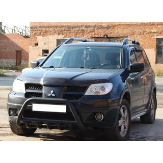 Bullbar WT003 Negru Inox foto 4