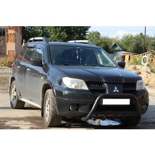 Bullbar WT003 Negru Inox foto 1