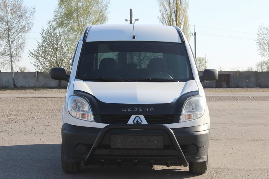 Renault Kangoo 1998-2008 Bull Bar WT004 Negru (Otel Inoxidabil) Image