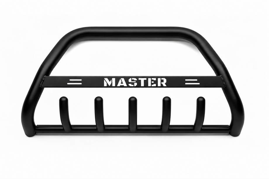 Renault Master 1998-2010 Bull Bar WT004 Negru (Otel Inoxidabil) Image