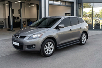 Mazda CX-7 2006-2012 Praguri Laterale Allmond Black (2 buc, Aluminiu) foto 1