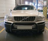 Volvo XC90 2002-2014 Bull Bar WT004 Negru (Otel Inoxidabil) foto 1