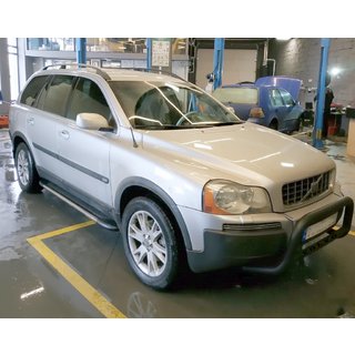 Bull Bar WT004 Negru (Otel Inoxidabil) Volvo XC90 2002-2014 foto 2