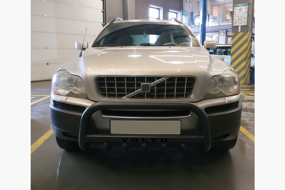 Volvo XC90 2002-2014 Bull Bar WT004 Negru (Otel Inoxidabil) Image