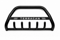 Hyundai Terracan 2001-2007 Bull Bar WT004 Negru (Otel Inoxidabil) foto 1