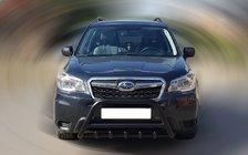 Subaru Forester 2013-2018 Bullbar WT003 Negru Inox foto 4