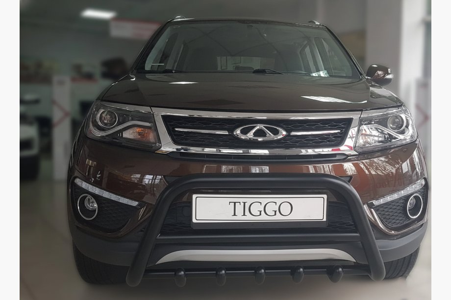 Chery Tiggo 5 2013- Bullbar WT003 Negru Inox Image