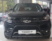Chery Tiggo 7 2016-2019 Bullbar WT003 Negru Inox foto 1