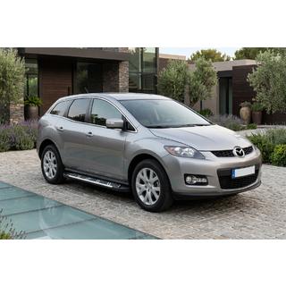 Praguri Laterale Sunrise (2 buc, Aluminiu) Mazda CX-7 2006-2012 foto 1