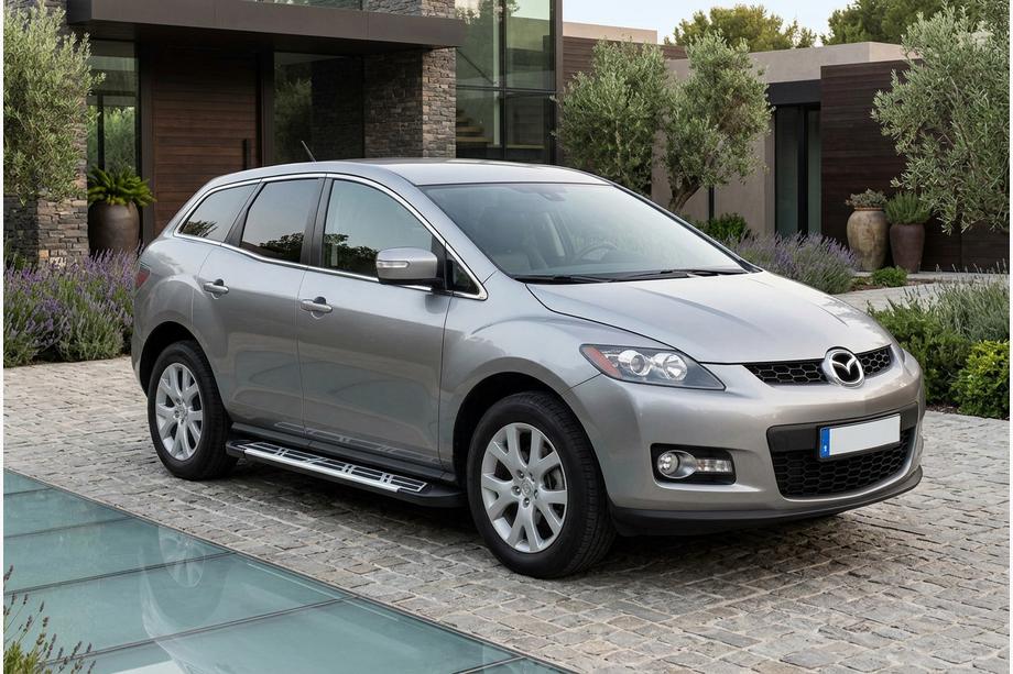 Mazda CX-7 2006-2012 Praguri Laterale Sunrise (2 buc, Aluminiu) Image