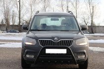 Skoda Yeti 2009-2017 Bullbar WT003 Negru Inox foto 3