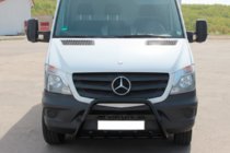 Mercedes Sprinter W906 2006–2018 Bullbar WT004 (negru) foto 3