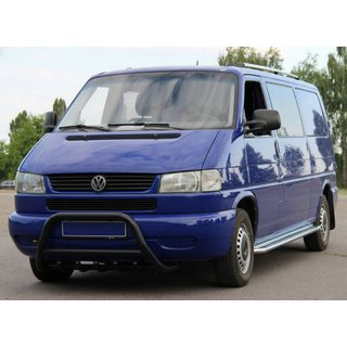 Bull Bar WT003 Negru (Otel Inoxidabil) Volkswagen T4 Transporter 1990-2003 foto 3