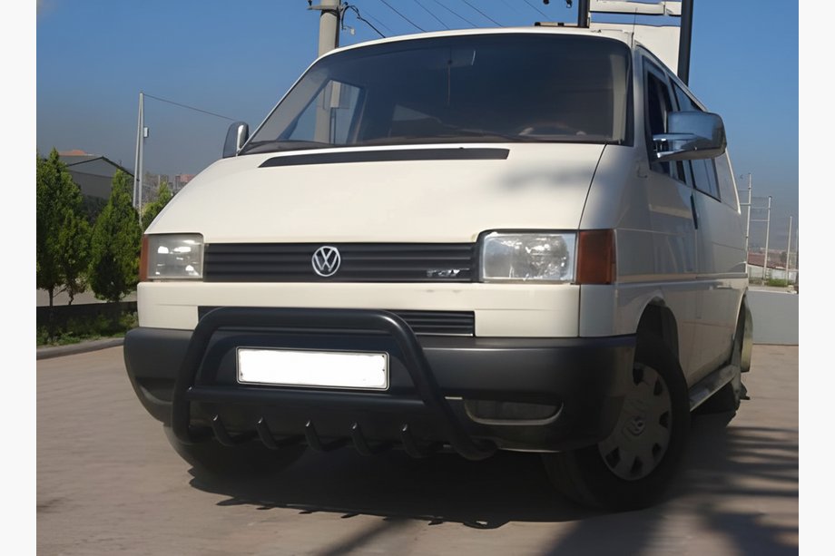 Volkswagen T4 Transporter 1990-2003 Bull Bar WT003 Negru (Otel Inoxidabil) Image